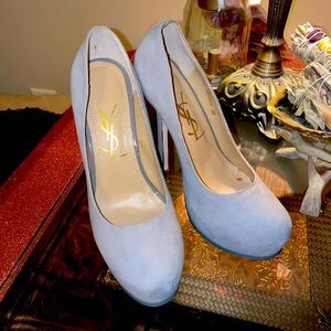 YSL Suede Pump